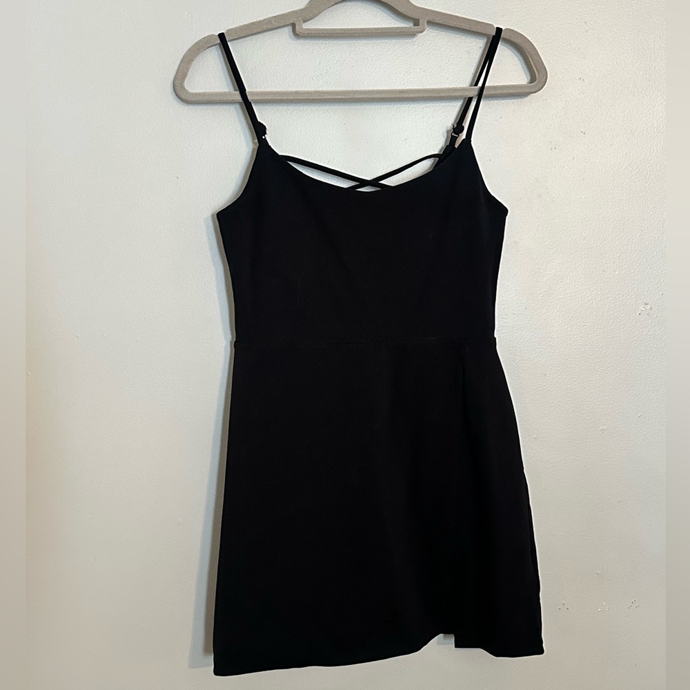 Express Black Skort Dress